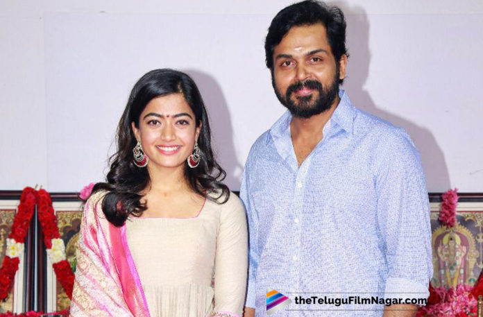 Karthi and Rashmika Mandanna New Movie Launched,Telugu Filmnagar,Latest Telugu Movies News,Telugu Film News 2019,Tollywood Cinema Updates,Karthi Next Film With Rashmika Mandanna,Rashmika Mandanna Upcoming Movie With Karthi,Karthi and Rashmika Mandanna New Movie Updates