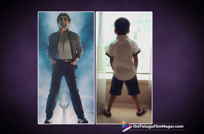 Rajinikanth Grandson Picture Goes Viral,Telugu Filmnagar,Latest Telugu Movies News,Telugu Film News 2019,Tollywood Cinema Updates,Rajinikanth Grandson Photos Goes Viral,Rajinikanth Grandson Pics Goes Viral,Rajinikanth Grandson Images Goes Viral,#Rajinikanth,Rajinikanth Grandson Ved Storms the Internet in Thalaivar Style,Rajini with his Grandson Pics Goes Viral