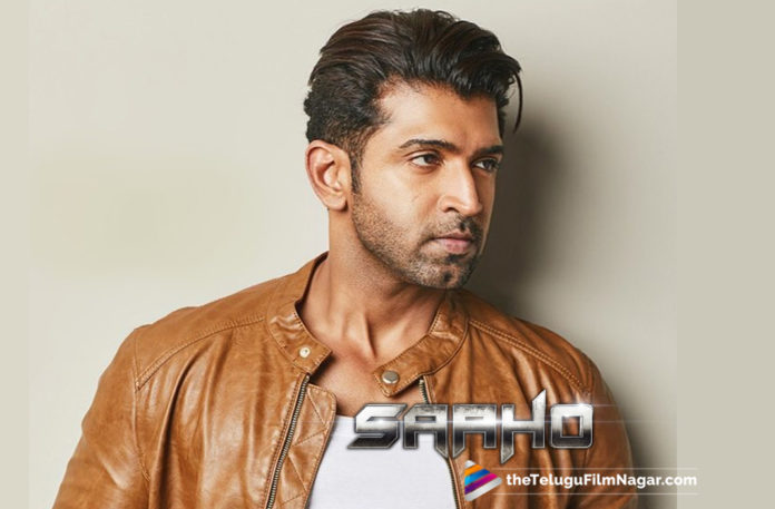 2019 Latest Telugu Movie News, Arun Vijay Completed Dubbing For Saaho, Talented actor wraps up dubbing for Saaho, Arun Vijay s final work for Saaho is over, Arun Vijay Finished dubbing for saaho, Saaho Movie Latest News, Prabhas Saaho Movie Updates, telugu film updates, Telugu Filmnagar, Tollywood cinema News