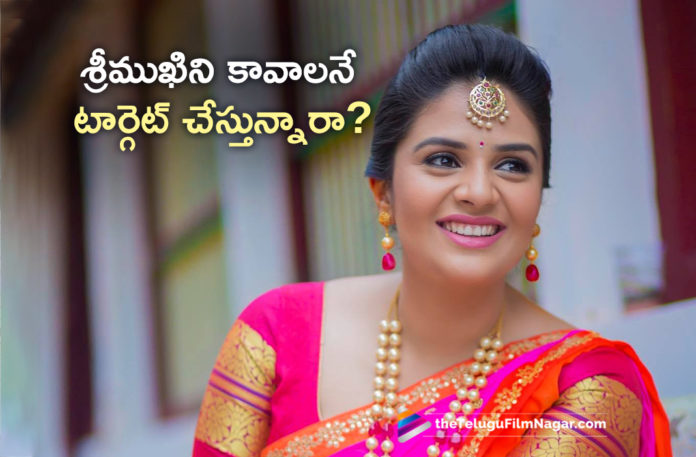 2019 Latest Telugu Film News, Telugu Film Updates, Telugu Filmnagar, Tollywood Cinema News, Srimukhi A Victim Of Over Reacting Social Media, Sreemukhi Bigboss, Are They Targeting Sreemukhi Wantedly, Wantedly Sreemukhi Targeted, Sreemukhi Latest News,Bigg Boss Telugu Season 3
