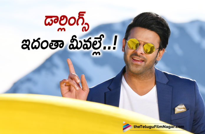 2019 Latest Telugu Film News, Telugu Film Updates, Telugu Filmnagar, Tollywood Cinema News, Prabhas Pens Heartfelt Message To Fans, Prabhas Warm Message To Fans, Prabhas thanked his fans for the love, Prabhas Thanked His Fans In Instagram, Saaho Prabhas Latest Movie News, Prabhas Heartfelt Message