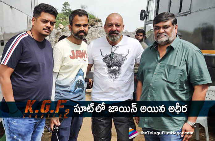 Sanjay Dutt Join KGF Chapter 2 Shoot,Sanjay Dutt Joins Team KGF2,Telugu Filmnagar,Latest Telugu Movies News,Telugu Film News 2019,Tollywood Cinema Updates,Sanjay Dutt Latest News,Sanjay Dutt Upcoming Movie News,KGF2 Movie Updates,KGF2 Movie Latest News,KGF2 Shooting Updates,#KGF2