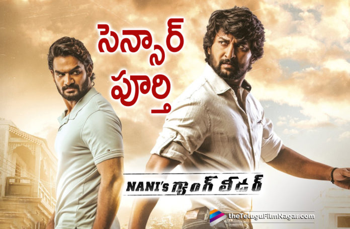Nani Gang Leader Movie Censor Report,Telugu Filmnagar,Latest Telugu Movies News,Telugu Film News 2019,Tollywood Cinema Updates,Gang Leader Movie Updates,Gang Leader Telugu Movie Latest News,Naturral Star Nani Gang Leader Movie Completed Censor Formalities,Gang Leader Movie Censor Verdict