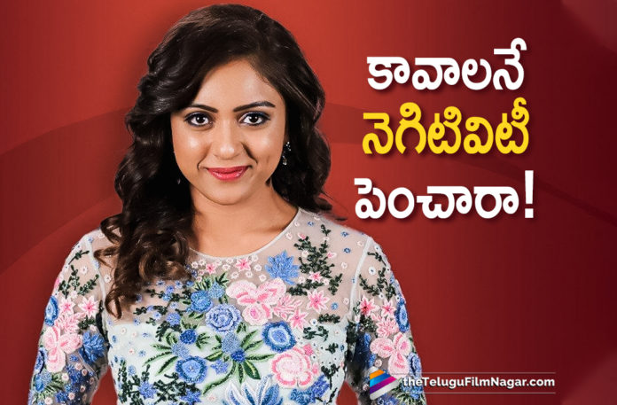 Are They Willingly Spreading Negativity On Vithika Sheru?,Latest Telugu Movies News,Telugu Film News 2019, Telugu Filmnagar, Tollywood Cinema Updates,Vithika Sheru Latest News,Bigg Boss 3 Telugu Contestants vithika,Bigg Boss 3 Telugu Updates