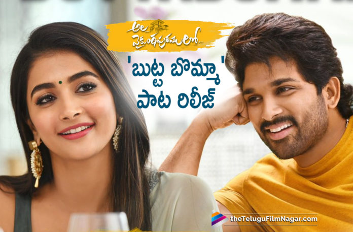 ButtaBomma Song Out From Ala Vaikunthapurramuloo Movie