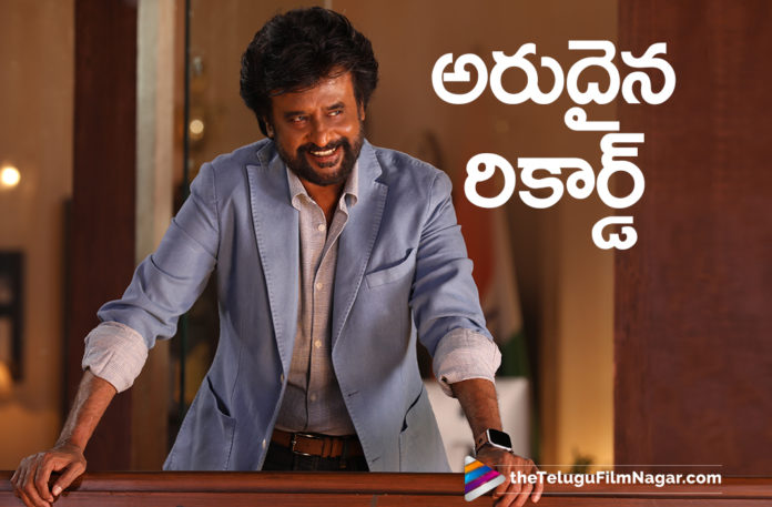 Rajnikanth Sets A Unique Record