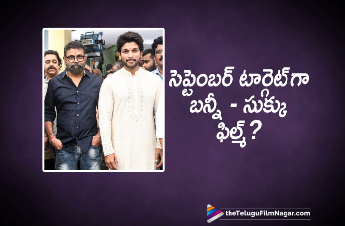 Sukumar – Allu Arjun New Movie To Hit Theatres In September 2020