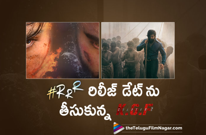 KGF 2 to release on RRR Movie Date,KGF 2,KGF 2 Telugu Movie,KGF 2 Movie,RRR Movie,RRR,RRR Telugu Movie,Latest Telugu Movies News,Telugu Film News 2020, Telugu Filmnagar, Tollywood Movie Updates,RRR Movie Date,KGF 2 Movie Date,KGF 2 and RRR Movie Date,RRR Movie Updates,RRR Movie Latest News