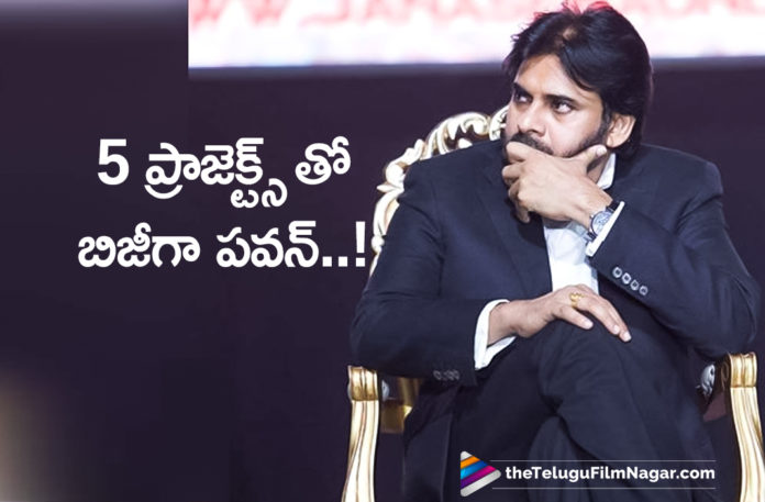 Pawan Kalyan Busy With Crazy Projects,Telugu Filmnagar,Latest Telugu Movies News,Telugu Film News 2020,Tollywood Movie Updates,Pawan Kalyan,Pawan Kalyan News,Pawan Kalyan Latest News,Pawan Kalyan New Movie Updates,Pawan Kalyan Next Project News,Pawan Kalyan Upcoming Film Updates,Pawan Kalyan Latest Movie Details,Pawan Kalyan New Movie Updates