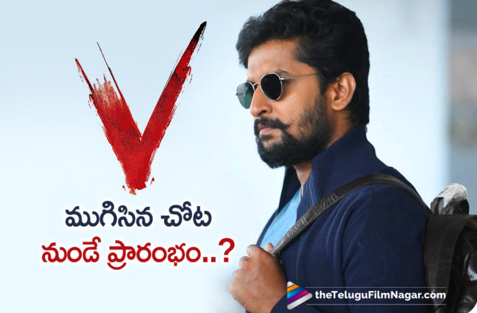 Interesting Update About Nani V Movie Interesting Update About Nani V Movie