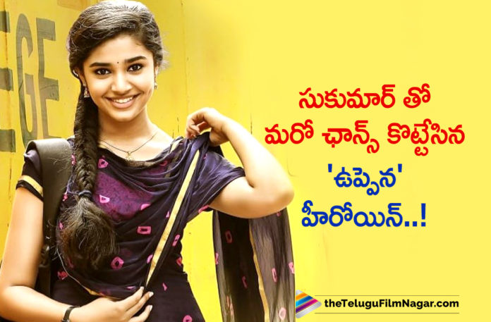 Uppena Heroine Kriti Shetty To Work With Director Sukumar Again In Another Movie