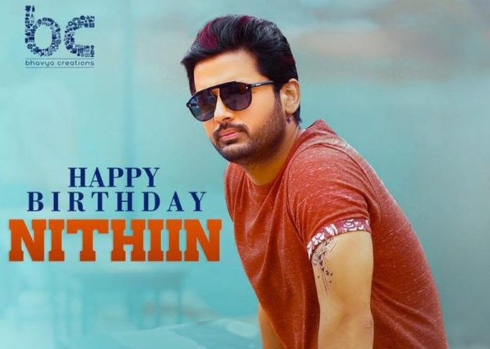 Bhavya Creations Greets Birthday Wishes To Hero Nithiin