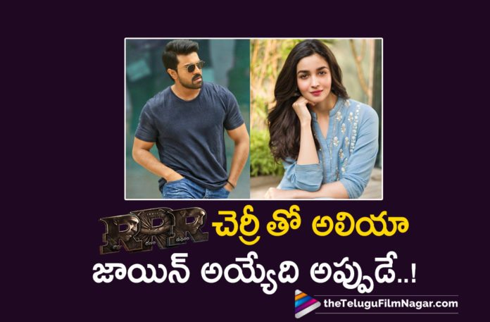 Actress Alia Bhatt To Join RRR In May