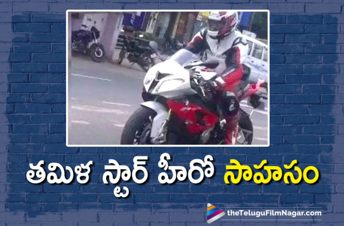 Thala Ajith Rides Back From Hyderabad To Chennai On Bike