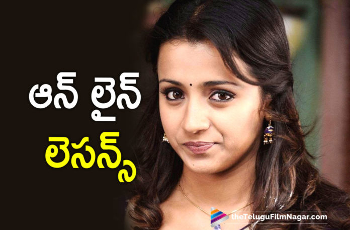 Actress Trisha Shares An Interesting Sneek Peek Of A Video Featuring Director Gautham Menon On Twitter