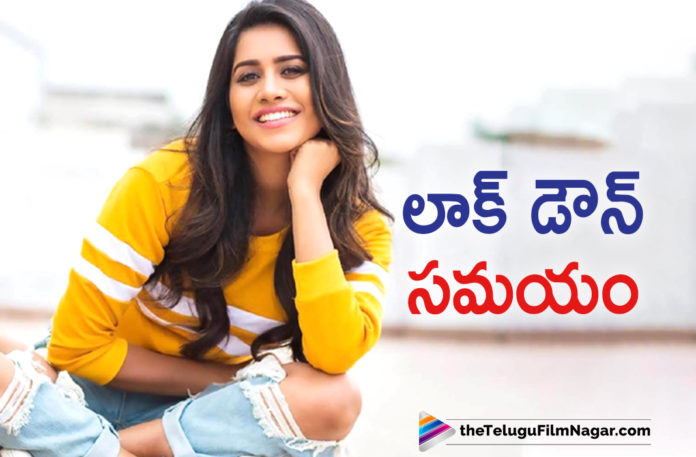 Nabha Natesh reveals about her Lockdown Life