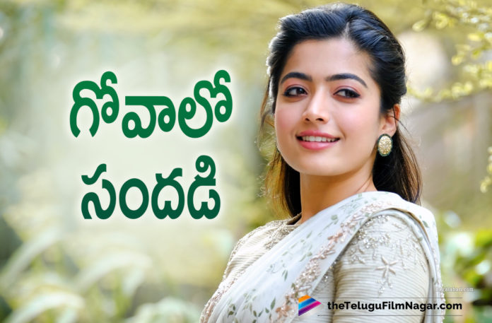 Rashmika Mandanna's Hungama in Goa
