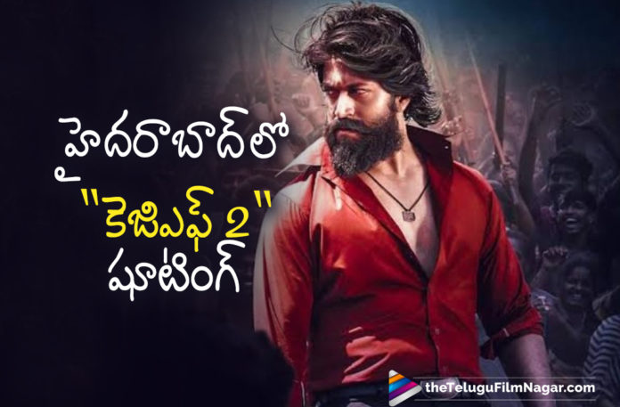 KGF2 Team Heads To Hyderabad For Movie Shooting