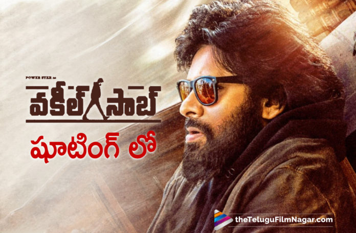 Power Star Pawan Kalyan Joins Vakeel Saab Movie Shooting.