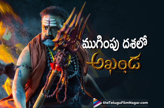 Nandamuri Balakrishna Starrer Akhanda Enters Last Leg Of Movie Shoot,Telugu Filmnagar,Latest Telugu Movies News,Telugu Film News 2021,Tollywood Movie Updates,Latest Tollywood News,Balakrishna Shoots The Climax Of Akhanda,Akhanda Movie Climax Shoot,Akhanda Movie Shoot,Akhanda Shooting Update,Akhanda Climax Shoot,Nandamuri Balakrishna,Balakrishna,Balakrishna BB3,Akhanda,BB3​ Title Roar,Nandamuri Balakrishna BB3,Boyapati Srinu,Thaman S,Akhanda: BB3​ Title Roar,Akhanda Movie,NBK 106,Balakrishna New Movie,Balakrishna Latest Movie,NBK 106 Movie,Akhanda NBK Movie,Balakrishna And Boyapati Movie,Balakrishna 106,NBK in Akhanda,Akhanda Telugu Movie,Balakrishna Akhanda,Balakrishna And Boyapati New Movie Akhanda,BB3 Akhanda,Akhanda Enters Last Leg Of Movie Shoot,Akhanda Last Shoot,Akhanda Shooting Update,#Akhanda,#BB3​