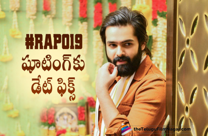 Date Confirmed To Commence RAPO19 Movie Shoot,Ram Pothineni And Lingusamy,Ram Pothineni And Lingusamy RaPo19,Telugu Filmnagar,Latest Telugu Movies 2021,Tollywood Movie Updates,Latest Tollywood News,Ram Pothineni To Join RAPO19 Movie Shooting,Actor Ram Ready For Shoot,Ram Pothineni Ready For RAPO19 Shoot Soon,Ram Pothineni,Actor Ram Pothineni,Hero Ram Pothineni,Ram Pothineni Movies,Ram Pothineni New Movie,Ram Pothineni Lingusamy Movie,Ram Pothineni Lingusamy Movie Update,Ram Pothineni And Lingusamy Movie,RaPo19,RAPO19 Movie,RAPO19 Movie Updates,RAPO19,RAPO19 Latest Updtes,RAPO19 Telugu Movie,Lingusamy,Ram Pothineni's RAPO19 Movie,Ram Pothineni Latest News,Ram Pothineni Movie News,Ram Pothineni Movie Updates,Ram Pothineni Latest Film Updates,Ram Pothineni RAPO19 Movie Shooting,RaPo19 Movie To Begin Shooting,RaPo19 To Begin Shooting,RaPo19 Shoot Begins Soon,Ram Pothineni Upcoming Movie RAPO19​ Shooting,RAPO19 Shoot Commences on July 12th,RAPO19 Movie Shoot Commences On July 12th,RaPo19 Movie Shooting On July 12th,RAPO19 Movie Shoot,RAPO19 New Update,Date Confirmed To Commence RAPO19 Shoot,#RAPO19