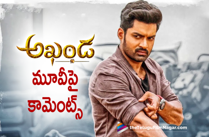 Hero Nandamuri Kalyan Ram Comments On Balakrishna Akhanda Movie,Balayya Akhanda Movie Celebrities Reaction,Balayya Akhanda Movie Celebrities Talk,Balayya Akhanda Movie,Balayya Akhanda Latest Movie Updates,Balayya Akhanda Movie Kalyan Ram Reaction,Kalyan Ram about Balayya Akhanda Movie,Balayya Akhanda latest Movie Update,Balayya Akhanda Telugu Movie,Balayya Akhanda Telugu Movie update,Balayya Akhanda Telugu Movie Public Response,Balaya Akhanda Telugu Movie Publick Talk,Akhanda Public Talk And Public Response,Akhanda Review,Akhanda Review And Rating,Akhanda Songs,Akhanda Teaser,Akhanda Telugu Movie,Akhanda Telugu Movie Latest News,Akhanda Telugu Movie Live Updates,Akhanda Telugu Movie Review,Akhanda Telugu Movie Updates,Akhanda Trailer,Akhanda Trailer Roar,Akhanda Updates,Balakrishna, Balakrishna Akhanda,Balakrishna Akhanda Movie,Balakrishna Akhanda Movie Review,Balakrishna Akhanda Movie Updates,Balakrishna Movies,Balakrishna New Movie,BB3​,Boyapati Srinu Boyapati Srinu Movies,Dwaraka Creations,Latest Telugu Movie 2021,Nandamuri Balakrishna,New Telugu Movie,New Telugu Movies 2021,Pragya Jaiswal,Pragya Jaiswal Movies,Thaman S,Kalyan Ram About Akhanda Movie,Nandamuri Kalyan Ram,Kalyan Ram Movies,Kalyan Ram New Movie,Kalyan Ram Latest News,Kalyan Ram Comments On Balakrishna Akhanda Movie,Kalyan Ram Comments On Akhanda Movie,Kalyan Ram Reaction After Watching Akhanda Movie,#Akhanda,#NandamuriKalyanRam