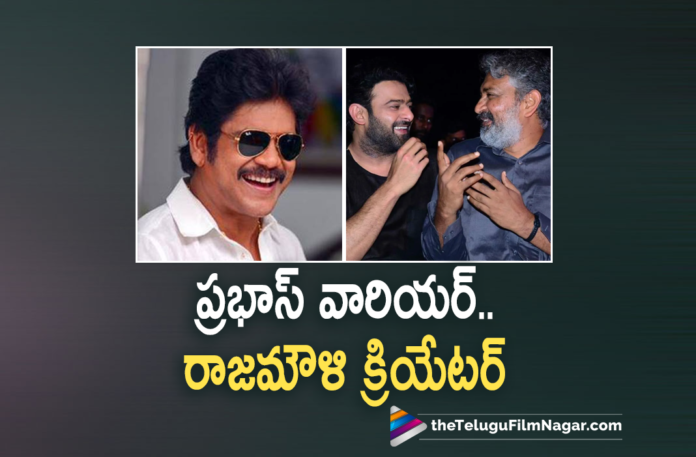 Nagarjuna Comments on Prabhas and SS Rajamouli,Telugu Filmnagar,Latest Telugu Movie 2022,Telugu Film News 2022,Tollywood Movie Updates,Latest Tollywood Updates,Latest Telugu Movies News, Prabhas Warrior and Rajamouli Creator,Nagarjuna Comments on Prabhas,Nagarjuna Comments on Prabhas is a Warrior,Nargarjuna Says Prabhas is a Warior and Rajamouli is a Creator, Nargarjuna In Press Meet,Bollywood icon Amitabh Bachchan,Nagarjuna Latest Movie,Nagarjuna Latest Updates,Nagarjuna Film news,Bangarraju,Bangarraju Movie,Super Hit Movie Bangarraju,Nagarjuna Bangarraju, Bangarraju Press Meet,Bangarraju Promotions,Nagarjuna Comments On SS Rajamouli,Praveen Sattaru,Director Praveen Sattaru,Praveen Sattaru With Nagarjuna Next Movie,Praveen Sattaru with Nagarjuna Next Project,