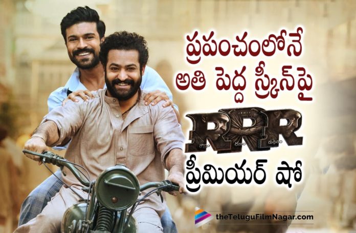 RRR Premiers On World’s Biggest Screen,Telugu Filmnagar,Latest Telugu Movies 2022,Telugu Film News 2022,Tollywood Movie Updates,Latest Tollywood Updates,RRR Movie On World Biggest Screen, RRR Movie on ODEON BFI IMAX Theater in London, RRR Movie premiere shows,RRR Movie Premiere Show on World Biggest Screen,RRR To Play on World Biggest Screen, RRR Movie on BFI Imax Theater,BFI IMAX Theater World Biggest Screen To Play RRR Movie Premiere Show,RRR Movie Creates Record,NTR and Ram Charan play Telugu historical heroes Komaram Bheem and Alluri Sitarama Raju, Jr NTR Upcoming Movies,Jr NTR in RRR Movie,Jr NTR and Ram Charan RRR Movie Updates,RRR Movie Updates,RRR Movie Latest News,MM Keeravaani,SS Rajamouli, RRR,RRR Movie,Ranam Roudra Rudhiram Movie Updates,Ranam Roudra Rudhiram Jr NTR And Ram Charan,RRR Team Starts Promotions From March 1st,RRR Movie Starts its Promotions From March 1st,RRR movie Updates,RRR latest News, RRR Release Date,RRR Movie Songs,RRR Trailer,RRR SUper Hit Songs,SS Rajamouli RRR Movie,SS Rajamouli Upcoming Movie RRR,SS Rajamouli With Jr NTR and Ram Charan Movie RRR,RRR Movie Updates,SS Rajamouli RRR Movie Release Date on March 25th, Jr NTR as komaram bheem,SS Rajamouli About Ram Charan and Jr NTR Acting,RRR Movie Release On 25th March,RRR Movie Release On March 25th,RRR Ram Charan Movie,Ram Charan As alluri seetharama raju,Jr NTR In RRR Movie, Jr NTR Latest Updates,Jr NTR Upcoming Movie,Jr NTR Upcoming Latest movie RRR,Ram Charan And Jr NTR Movie RRR,RRR Trailer,Bollywood Actress Alia Bhatt,#RRR,#Ramcharan,#JRNTR,#BFIIMAX