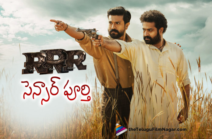 RRR Movie Completes Censor Formalities,Telugu Filmnagar,Latest Telugu Movies News,Telugu Film News 2021,Tollywood Movie Updates,Latest Tollywood News,RRR Movie Gets Censored,RRR Gets Censored,Rebel star Prabhas, Prabhas,Hero Prabhas,RRR,RRR Movie,RRR Film,RRR Telugu Movie,RRR Movie Telugu,RRR Update,RRR Movie update,RRR Film Update,RRR Movie Latest Updates,RRR Movie News,RRR Movie Latest News, Prabhas’s RRR Movie Gets Censored,Prabhas RRR,Prabhas RRR Censor,RRR Movie Censor Certificate,RRR Movie Censor Report,Prabhas RRR Completes Censor Scrutiny,It's U/A For RRR,RRR On March 25th, RRR Movie Censored With UA,RRR Completed Censor formalities With U/A,RRR Gets U/A Certificate,RRR Movie Run Time 186 Minutes, Ram Charan as Alluri Sitarama Raju,NTR plays the role of Komaram Bheem,Roudram Ranam Rudhiram Movie on 25th march,Roudram Ranam Rudhiram Movie Movie Releasing On 25th march, RRR is produced by DVV Entertainments,RRR film is going to be released in multiple languages across the world, M. M. Keeravani Music Director For RRR Movie, M. M. Keeravani Music Director,Ram Charan as Alluri Sitarama Raju,NTR plays the role of Komaram Bheem,RRR Movie Songs,RRR Movie Super Hit Songs, RRR Movie on March 25th,Jr NTR and Ram Charan Multistarrer Big Budget Film RRR,Alia Bhatt with Ram charan,Olivia Morris with Jr NTR,Bollywood hero Ajay Devgn in RRR Movie,#RRR