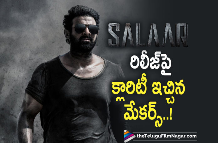 Salaar Producer Gives Clarity About Release Date,Telugu Filmnagar,Latest Telugu Movies 2022,Telugu Film News 2022,Tollywood Movie Updates,Latest Tollywood Updates,Latest Film Updates,Tollywood Celebrity News, Salaar,Salaar Movie,Salaar Movie Updates,Salaar Latest Movie Updates,Salaar Shooting Updates,Salaar Shoot Updates,Salaar Latest News,Prabhas Saalar Movie Updates,Pan India Movie Salaar,Salaar Movie Updates, Prabhas Upcoming Movies,Prabhas Pan India Movies,Prabhas Latest Movie Updates,Prabhas movie updates,Prabhas Adipurush,Salaar Shoot Begins From May,Salaar Movie Shoot Begins From Summer,Salaar will Release in 2023, Salaar Movie in 2023,Salaar Movie shooting start soon,Salaar Shruti Haasan in Salaar Movie,Hombale Films Banners,Madhu Guruswamy Opposite lead to Prabhas in Salaar Movie,Ravi Basrur Kusic Composer For Salaar Movie, #prabhas,#salaar,#shrutiHaasan