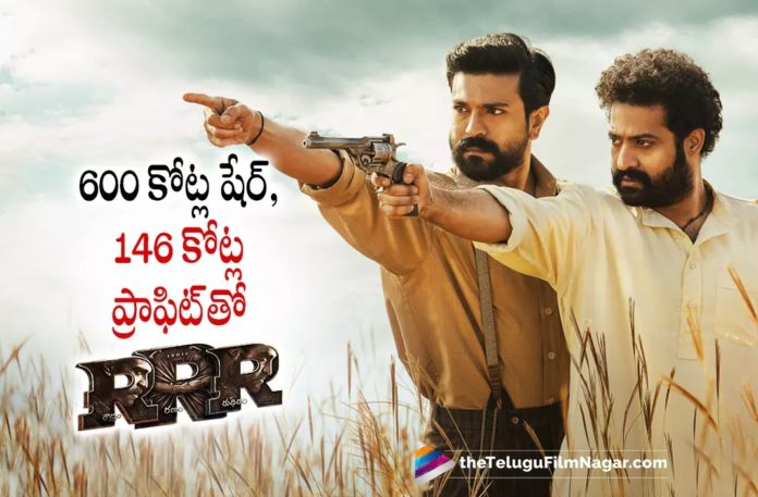 RRR Movie Latest Collections Report,Telugu Filmnagar,Latest Telugu Movies News,Telugu Film News 2022,Tollywood Movie Updates,Tollywood Latest News, RRR Movie,RRR Telugu Movie,RRR Movie Updates,RRR Movie news Updates,RRR Upcoming Movie,RRR latest Collections,RRR Box Office Collections,RRR Record collections, RRR Records,RRR Box Office Records,RRR Movie Profit with 146 Crores,RRR Movie Collects 600 Crores Share and 146 Crores Profits,RRR Telugu Movie Profit,RRR Movie Shares, RRR Movie Collections Reports