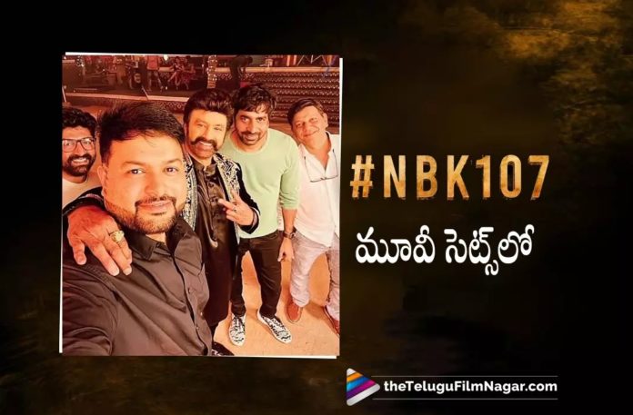 Balakrishna with Thaman from #NBK107 sets,Telugu Filmnagar,Latest Telugu Movies News,Telugu Film News 2022,Tollywood Movie Updates,Tollywood Latest News, Balakrishna,Hero Balakrishna,Balakrishna Movie Updates,Balakrishna Latet Movie #NBK107,Balakrishna upcoming Movie #NBK107,Balakrishna #NBK107 on Sets, Balakrishna on sets with Thaman for #NBK107 Movie,Balakrishna in the Sets of #NBK107,#NBK107 Movie Shoot Updates,Balakrishna #NBK107 Movie Shooting Updates Balakrishna #NBK107 Special Song Updates,Thaman Special Song Update From Balakrishna #NBK107 Movie