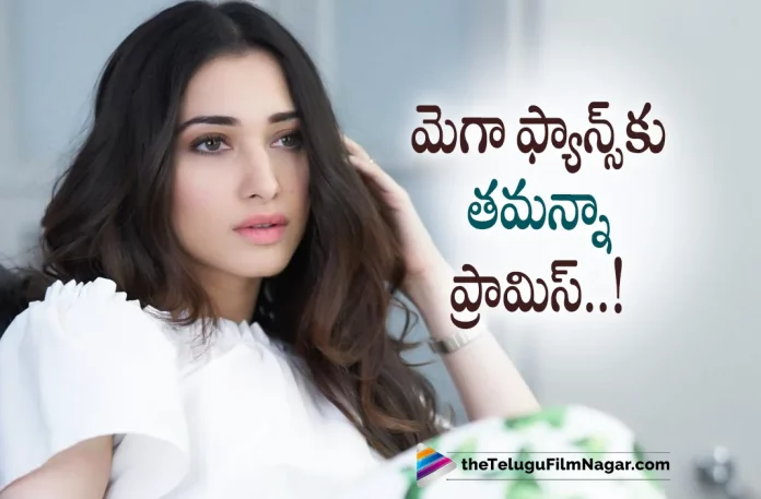 Tamannaah Promises To Mega Fans Tamannaah Promises To Mega Fans,Telugu Filmnagar,Latest Telugu Movies News,Telugu Film News 2022,Tollywood Movie Updates,Tollywood Latest News, Tamannaah Bhatia,Actress Tamannaah Bhatia,Tamannaah Bhatia Latest Updates,Tamannaah Bhatia Movie Updates,Tamannaah Bhatia New Movie Updates,Tamannaah Bhatia Upcoming Movies, Tamannaah Bhatia To Mega Fans,Tamannaah Bhatia About Mega Fans,Tamannaah Bhatia promises To Mega Fans,Tamannaah Bhatia Upcoming Movie Updates,Tamannaah Bhatia Latest Movie F3,