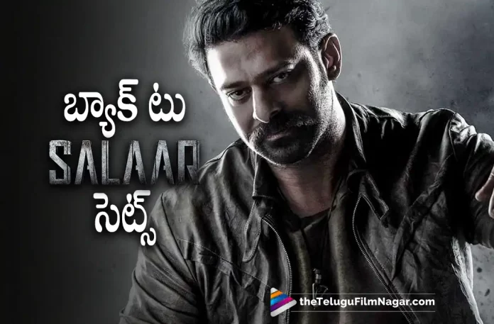 Prabhas Back To Salaar Movie Sets,Telugu Filmnagar,Tollywood Latest,Tollywood Movie Updates,Tollywood Upcoming Movies,Telugu Film News 2022,Rebel Star Prabhas,Pan Indai Star Prabhas,Prabhas Back to Shoot,Prabhas Joins Salaar Movie Sets,Salaar Movie Sets,Salaar Movie,Salaar Movie Latest Updates,Salaar Latest Shoot Updates,Salaar Prabhas Upcoming Movie,Prabhas Latest News,Prabhas Upcoming Movies,Prabhas latest Movie Updates,Prabhas Back to Shooting Latest Updates,Prabhas project k Movie Updates,Prabhas Project k Upcoming Movie