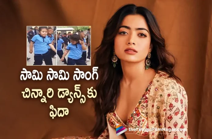 Rashmika Mandanna Reacts To A Cute Video, Rashmika Reacts To A Cute Video, Rashmika reacts on cute school girl dancing video on Saami Saami song, school girl dancing video on Saami Saami song, Rashmika Mandanna Funny Reaction, Saami Saami song, cute school girl dancing, Rashmika Mandanna, Actress Rashmika Mandanna, Pushpa The Rule, Pushpa The Rule Latest Update, Pushpa The Rule New Update, Rashmika, dancing video, Telugu Filmnagar, Telugu Film News 2022, Tollywood Latest, Tollywood Movie Updates, Latest Telugu Movies News