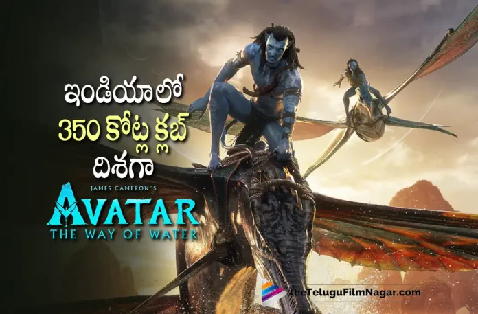 Avatar 2 Will Soon Join the 350 Crore Club in India,Telugu Filmnagar,Latest Telugu Movies News,Telugu Film News 2022,Tollywood Movie Updates,Latest Tollywood News,Avatar 2,Avatar 2 Movie,Avatar 2 Movie News,Avatar 2 Movie Latest News,Avatar 2 Collections,Avatar 2 Movie Collections,Avatar 2 Areawise Collections,Avatar 2 Worldwide Collections