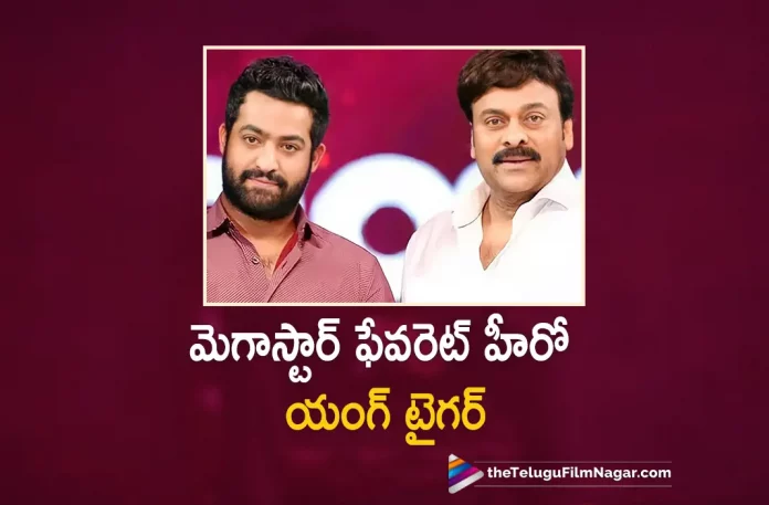 jr ntr is my favorite actor says Megastar Chiranjeevi Jr Ntr Is My Favorite Actor Says Megastar Chiranjeevi, Megastar Chiranjeevi Favorite Actor, Jr Ntr Is My Favorite Actor, Megastar Chiranjeevi, Chiranjeevi, Ravi Teja, Bobby Simha, Shruti Haasan, Vennela Kishore, K. S. Ravindra, Chiranjeevi Movies, Chiranjeevi Latest Movie, Chiranjeevi Upcoming Movie, Waltair Veerayya, Waltair Veerayya 2023, Waltair Veerayya Movie, Waltair Veerayya Update, Waltair Veerayya Latest News, Waltair Veerayya Telugu Movie, Waltair Veerayya Movie Live Updates, Waltair Veerayya Movie Latest News And Updates, Telugu Filmnagar, Telugu Film News 2023, Tollywood Movie Updates, Latest Tollywood Updates, Latest Telugu Movies News