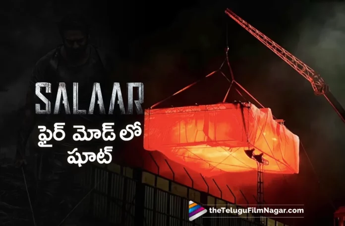 salaar movie shooting update salaar movie shooting update