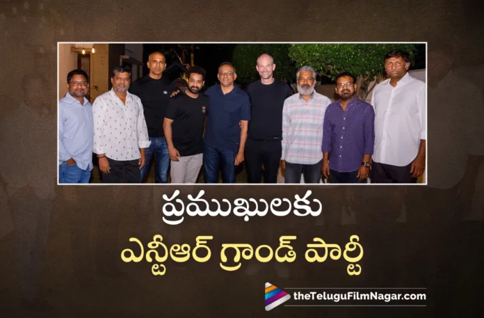 jr ntr hosts grand party to top tollywood celebrities