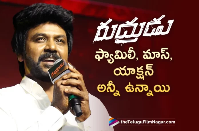 raghava lawrence about rudrudu movie