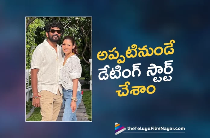 vignesh shivan reveals his love story with nayanathara