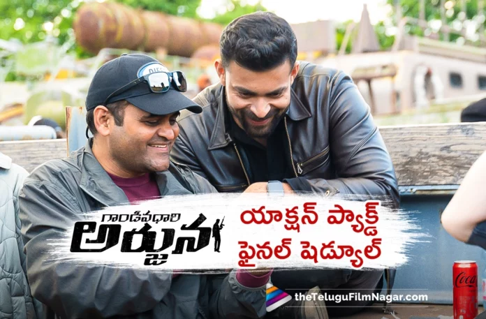 Varun Tej Gandeevadhari Arjuna movie final schedule update
