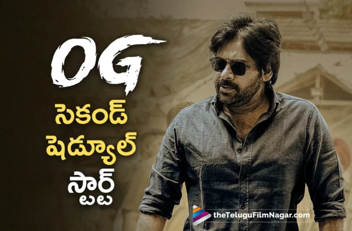 pawan kalyan og movie second schedule begin