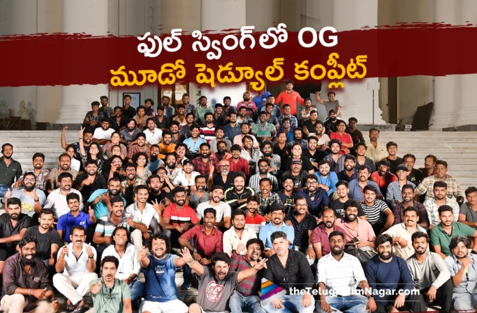 Pawan Kalyans Og movie Wraps Up 3rd Schedule