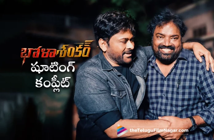 Bholaa Shankar movie shooting wrapped up