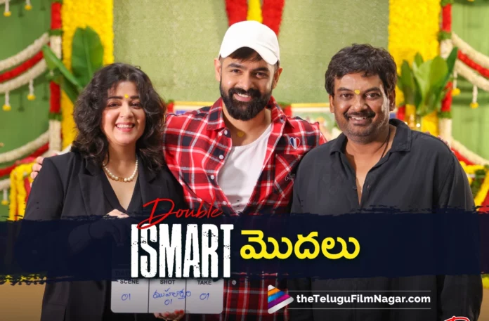 Ram Pothineni And Puri Jagannadhs Double Ismart Movie Launched