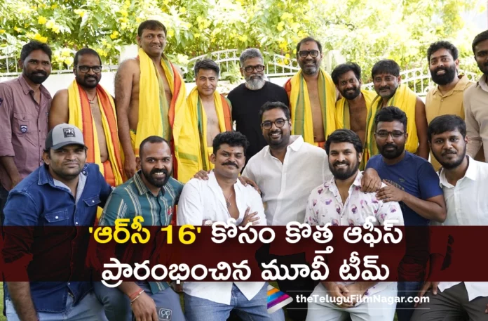 Director Buchi Babu Offers Special Pooja at New Office Building For RC16