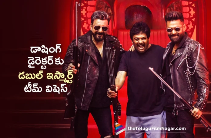 double ismart team special birthday wishes to puri jagannadh
