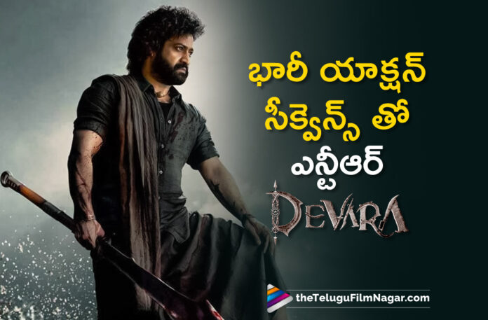 ntr back to action mode for devara movie ntr back to action mode for devara movie