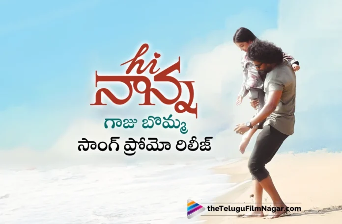 Gaaju Bomma song promo out from Hi Nanna movie